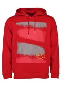 Hoodie JCC "Hoodie 310212102", Herren, Gr. L, rot, Obermaterial: 60% Baumwolle CO. 40% Polyester COOLMAX PES(Coolmax)., Pullover Hoodie