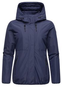 Winterjacke Ragwear "Winterjacke Sunniva", Damen, Gr. M, blau (midnight), Obermaterial: 100% Polyester PES. Obermaterial: Futter: 100% Polyester PES. 100% Polyester PES., Jacken Winterjacke