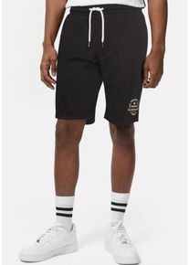 Sweatshorts Quiksilver "POST IT FLEECE SHORT YM", Herren, Gr. M, N-Gr, schwarz, Obermaterial: 55% Baumwolle, 45% Polyester, Hosen Sweatshorts, sportlicher Stil