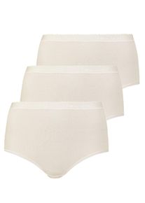 Taillenslip Nina von C. "3er Pack Damen Taillenslip Slipboutique", Damen, Gr. 48, beige (champagner), Obermaterial: 100% Baumwolle CO., Unterhosen Taillenslip