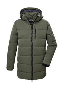 G.I.G.A. by Killtec Steppmantel "GW 10 MN QLTD PRK", Herren, Gr. XL, olivgr&uuml;n, Obermaterial: 100% Polyester;Futter: 100% Polyester;F&uuml;llung: 100% Polyester, G.I.G.A. DX BY KILLTEC, M&auml;ntel Steppmantel, Winddichter, wasserabweisender Parka mit abnehmbarer Kapuze