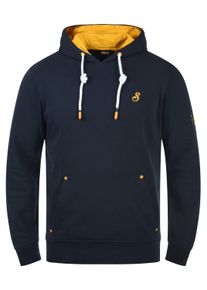 !Solid Kapuzenpullover SOLID "Hoodie SDKenan", Damen, Gr. M, blau (insignia blau), Obermaterial: 60% Baumwolle CO. 40% Polyester PES., Pullover Kapuzenpullover