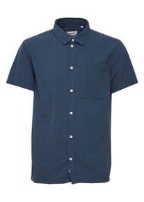 !Solid Kurzarmshirt SOLID "Kurzarmhemd SDFrevne", Herren, Gr. XL, blau (insignia blau), Obermaterial: 100% Baumwolle CO., Hemden Kurzarmshirt