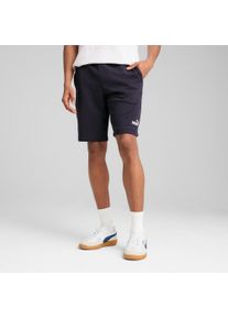 Trainingsshorts Puma "ESS NO. 1 LOGO SHORTS 10", Herren, Gr. S, N-Gr, blau (new navy), Sweatware, Obermaterial: 68% Baumwolle, 32% Polyester, unifarben, regular fit ca. Mitte Knie, Hosen Trainingsshorts, mit Eingrifftaschen, Regular Fit, Topseller