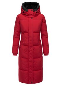 Steppmantel Navahoo "Steppmantel Taubl&uuml;te XIV", Damen, Gr. XXL, rot (dunkelrot), Obermaterial: 100% Polyester PES. Obermaterial: Futter: 100% Polyester PES. 100% Polyester PES., M&auml;ntel Steppmantel