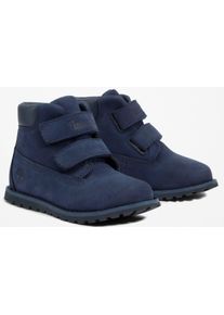 Klettboot Timberland "POKEY PINEPokey Pine H&L", M&auml;dchen, Gr. 23, blau (navy), Leder, Schuhe Klettboot, Winterstiefel, Schn&uuml;rstiefel, Winterschuhe