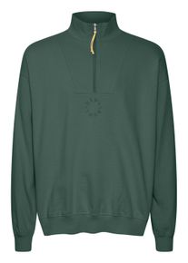 !Solid Longpullover SOLID "Sweatshirt SDIlham", Herren, Gr. S, gr&uuml;n (garden topiary), Obermaterial: 100% Baumwolle CO., Sweatshirts Longpullover