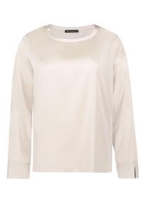 Schlupfbluse Betty Barclay "Schlupfbluse mit U-Boot-Ausschnitt", Damen, Gr. 42, beige, Obermaterial: 97% Polyester PES. 3% Elasthan EL., Blusen Schlupfbluse