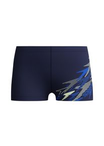 Badehose Speedo "Medley Logo Aquashort" Gr. 176, nvy, blu, Badehosen, Jungen, 176 (170), N-Gr, Obermaterial: 80% Nylon, 20% Elasthan, Badehose, f&uuml;r Kinder und Jugendliche, mit Frontfutter, mit internem Kordelzug