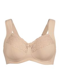 Entlastungs-BH Anita "Entlastungs BH Havanna", Damen, Gr. 115, Cup A, beige (desert), Spitze, Obermaterial: 86% Polyamid PA. 14% Elasthan EL., BHs Entlastungs-BH