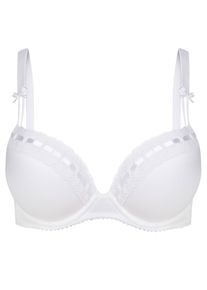 Dirndl-BH SuSa "Push Up Dirndl BH Wiesn Zauber", Damen, Gr. 90, Cup C, wei&szlig;, Stoff, Obermaterial: 80% Polyamid PA. 10% Elasthan EL. 10% Baumwolle CO., BHs Dirndl-BH