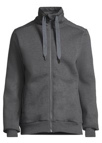 Sweatjacke SALZHAUT "Sweatjacke MOOL", Herren, Gr. M, grau (anthra), Obermaterial: 55% Baumwolle CO (CMIA). 45% Polyester PES., Sweatjacken Sweatjacke