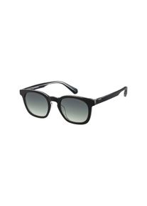 Sonnenbrille Superdry "Modell 996091", Herren, schwarz, transparent, leicht gl&auml;nzend, Sonnenbrillen Sonnenbrille, Form Rund, Logoschriftzug auf B&uuml;gel, Kunststofffassung