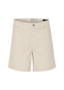!Solid Jeansshorts SOLID "Shorts SDRYAN COLOUR SHO", Herren, Gr. XL, N-Gr, beige (oatmeal), Obermaterial: 100% Baumwolle CO., Jeans Jeansshorts