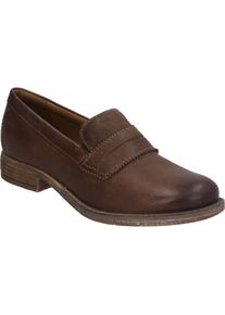 Slipper Josef Seibel "Sienna 96, camel", Damen, Gr. 42, braun (camel), Obermaterial: 100% Rindsleder Leather cow., Schuhe Slipper