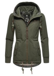 Winterjacke Ragwear "Winterjacke YM-Danka", Damen, Gr. XXL, gr&uuml;n (schwarz olive22), Obermaterial: 100% Polyester PES. Obermaterial: Futter: 100% Polyester PES. 100% Polyester PES., Jacken Winterjacke