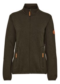 Fleecejacke North Bend "Fleecejacke NBSamana", Damen, Gr. 40, schwarz, Obermaterial: 100% Polyester PES., regular fit, Jacken Fleecejacke