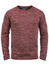 Strickfleece-Pullover Blend "Strickpullover BHDan", Herren, Gr. XL, rot (andorra rot), Obermaterial: 50% Baumwolle CO. 50% Polyacryl PAN., Pullover Strickfleece-Pullover