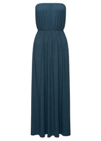 Sommerkleid Ragwear "Sommerkleid Awery", Damen, Gr. XL, N-Gr, blau (petrol), Obermaterial: 48% Viskose CV. 47% Polyester PES. 5% Elasthan EL., Kleider Sommerkleid