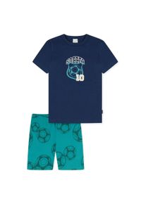 Schlafanzug Schiesser "Pyjama", Jungen, Gr. 104, blau, Obermaterial: 100% Baumwolle CO., Homewear-Sets Schlafanzug