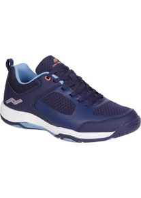 Indoorschuh Pro Touch "Rebel IV W", Damen, Gr. 36, blau (blau schwarz, blau), Synthetik, Textil, mehrfarbig, Schuhe Indoorschuh
