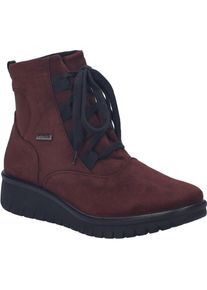 Schn&uuml;rschuh Josef Seibel "Calais 08, bordeaux", Damen, Gr. 42, rot (bordeaux), Obermaterial: 100% Textilmaterial TEXMAT., Schuhe Schn&uuml;rschuh