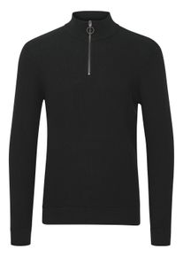 Troyer Casual Friday "Troyer CFKarlo", Herren, Gr. XL, schwarz (anthrazit schwarz), Obermaterial: 100% Baumwolle CO., Pullover Troyer