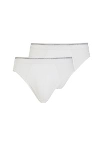 Slip Jockey "Slip Modern Classic Brief 2er Pack", Herren, Gr. L, wei&szlig;, Obermaterial: 100% Baumwolle CO., Unterhosen Slip