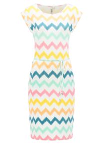 Sommerkleid Ragwear "Sommerkleid Taggien Print", Damen, Gr. XXL, N-Gr, bunt (multi combo26), Obermaterial: 95% Viskose CV. 5% Elasthan EL., Kleider Sommerkleid