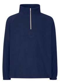 !Solid Troyer SOLID "Troyer SDIbrahim", Herren, Gr. M, blau (insignia blau), Obermaterial: 100% Polyester PES., unifarben, normal, Pullover Troyer