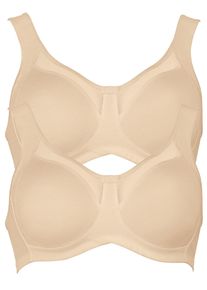 Entlastungs-BH Anita "Entlastungs BH Clara", Damen, Gr. 90, Cup G, beige (beige beige), Obermaterial: 80% Polyamid PA. 20% Elasthan EL., BHs Entlastungs-BH