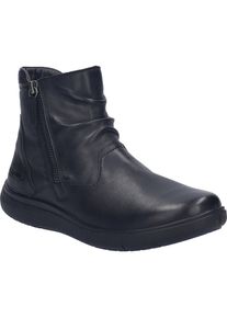 Stiefelette Josef Seibel "Megan 12, schwarz", Damen, Gr. 39, schwarz, Obermaterial: 100% Rindsleder Leather cow., Schuhe Stiefelette