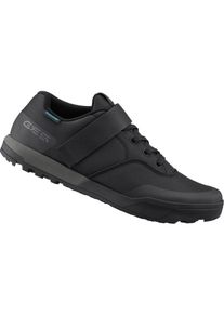 Fahrradschuh Shimano "MTB - Fahrradschuhe GE500, Black", Herren, Gr. 40, schwarz, Obermaterial: 100% Synthetik synthetic., Schuhe Fahrradschuh