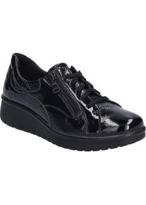 Schn&uuml;rschuh Josef Seibel "Calais 22, schwarz", Damen, Gr. 39, schwarz, Obermaterial: 100% Rindsleder Leather cow., Schuhe Schn&uuml;rschuh