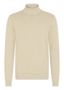 Rollkragenpullover Blend "Rollkragenpullover BHREDHILL", Herren, Gr. XL, grau (plaza taupe), Obermaterial: 100% Baumwolle CO., Pullover Rollkragenpullover