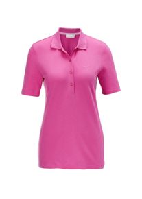Poloshirt GOLDNER "Poloshirt in hochwertiger Pikee-Qualit&auml;t", Damen, Gr. 44, rosa (pink), Obermaterial: 100% Baumwolle CO., normal, Sonstiges, Shirts Poloshirt, Ohne