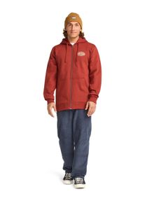 Hoodie Billabong "Foundation", Herren, Gr. M, brick, Obermaterial: 55% Walkfrottier, 25% Walkfrottier, 20% Microfaser;, Sweatshirts Hoodie