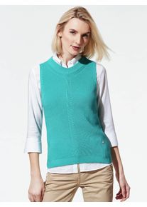 Walbusch Rundhals-Pullunder Diagonalstruktur