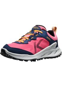 Outdoorschuh Keen "ZIONIC WP", Kinder, Gr. 33, naval academy, pink lemonade, Textil, Schuhe Outdoorschuh, wasserdicht und atmungsatkiv