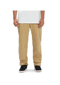 Chinos DC Shoes "Worker Relaxed", Herren, Gr. 28(XS) / L&auml;nge 32(M), L&auml;nge 32, beige (incense), [Hauptstoff] 99% Baumwolle, 1% Elastan, Hosen Chinos