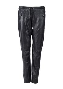 Lederhose JCC "Lederhose 3102153", Damen, Gr. 40, EURO, schwarz, Obermaterial: 100% Lammleder LEL. Futter: 100% Baumwolle CO., Hosen Lederhose