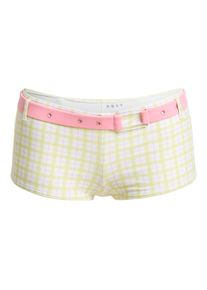 Bikini-Hose Roxy "The Swell Classic", Damen, Gr. XXL, US-Gr&ouml;&szlig;en, cloud dancer swell plaid, Obermaterial: 85% Microfaser, 15% Elasthan;, Badehosen Bikini-Hose