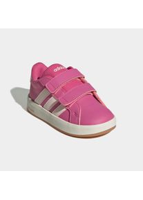 Sneaker adidas Sportswear "GRAND COURT 3.0 KIDS", M&auml;dchen, Gr. 22, pink fusion, wonder quartz, sanftes wei&szlig;, Synthetik, Textil, Schuhe Sneaker, f&uuml;r Kinder