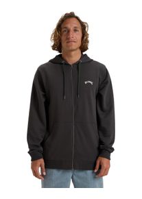 Hoodie Billabong "Arch", Herren, Gr. L, grau (raven), Obermaterial: 55% Walkfrottier, 25% Walkfrottier, 20% Microfaser;, Sweatshirts Hoodie