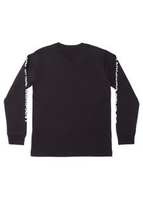 Langarmshirt DC Shoes "DC Corpo", Jungen, Gr. 12(148-156cm), schwarz, Obermaterial: 75% Walkfrottier, 25% Walkfrottier;, Shirts Langarmshirt