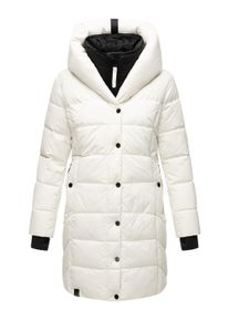 Steppmantel Navahoo "Steppmantel Knutschilein", Damen, Gr. L, wei&szlig; (sanftes wei&szlig;), Obermaterial: 100% Polyester PES. Obermaterial: Futter: 100% Polyester PES. 100% Polyester PES., M&auml;ntel Steppmantel