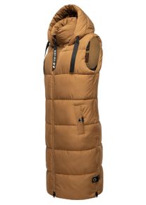 Steppweste Navahoo "Steppweste Schnuffelchen", Damen, Gr. XS, beige (camel), Obermaterial: 100% Polyester PES. Futter: 100% Polyester PES. 100% Polyester PES., Westen Steppweste