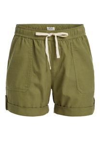 Bermudas Roxy "Sweetest Day", Damen, Gr. XS, loden gr&uuml;n, Obermaterial: 55% Lyocell, 45% Walkfrottier;, Hosen Bermudas