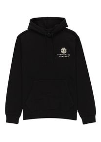 Hoodie Element "Halo", Herren, Gr. XS, flint schwarz, Obermaterial: 40% Microfaser, 30% Walkfrottier, 30% Walkfrottier;, Sweatshirts Hoodie