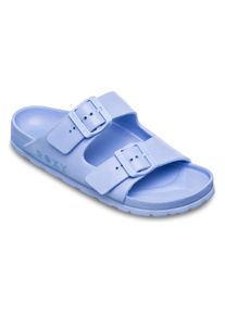 Sandale Roxy "Kattie", Damen, Gr. 7(37), blau (blau misty), Obermaterial:Obermaterial: 100% synthetisches EVA, Futter: 100% Textil, Laufsohle: 100% EVA;, Schuhe Sandale